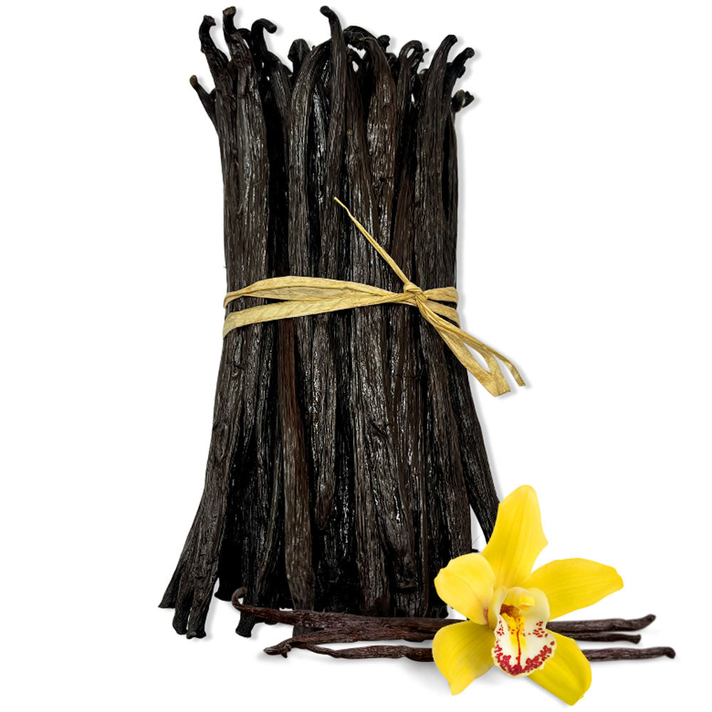 Premium Grade A Tahitian Vanilla Beans for Baking and Cooking